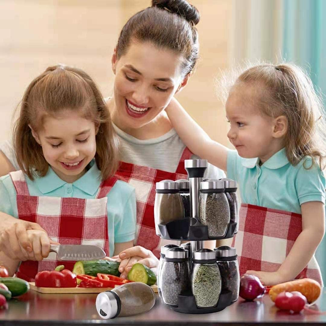 Kylinbigda dustproof mouth seal keeps spices dry and fresh.
