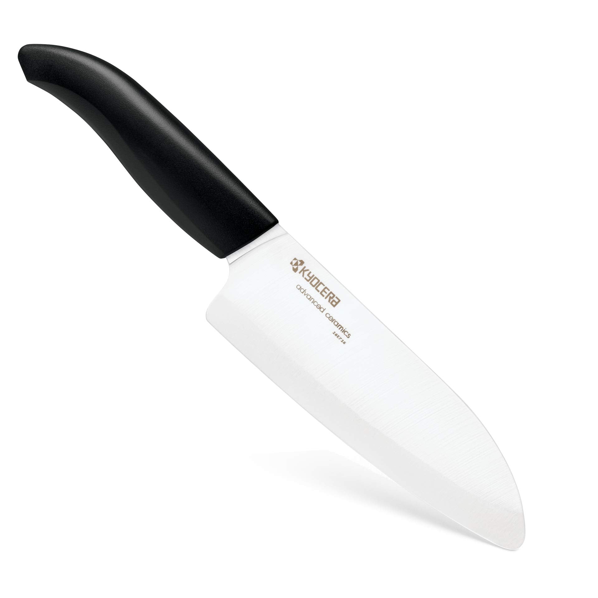 Kyocera FK-3PC BK ergonomic handles provide comfortable grip during prep.