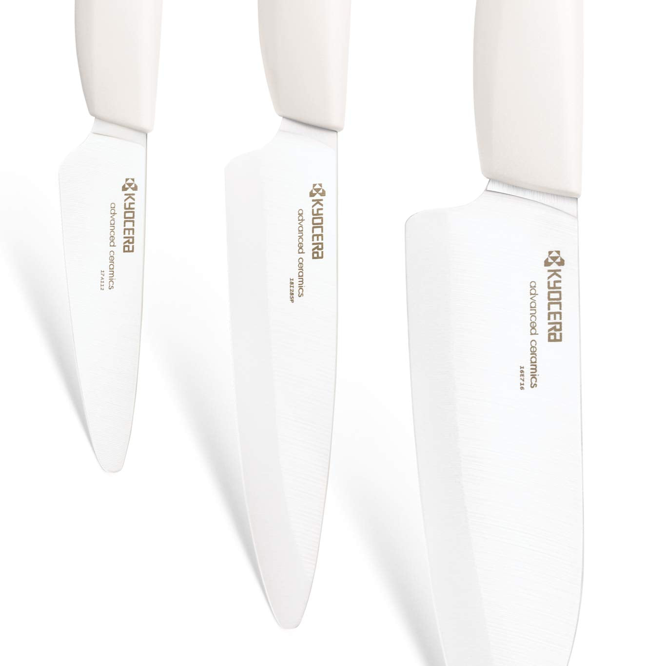 Kyocera Revolution ceramic blade cleaning resists rust and acids for easy care.