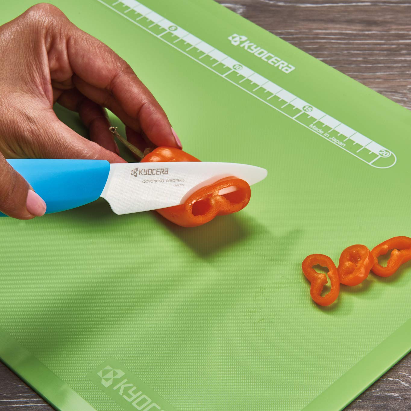 Kyocera paring knife easy to clean and rust-proof for everyday use.