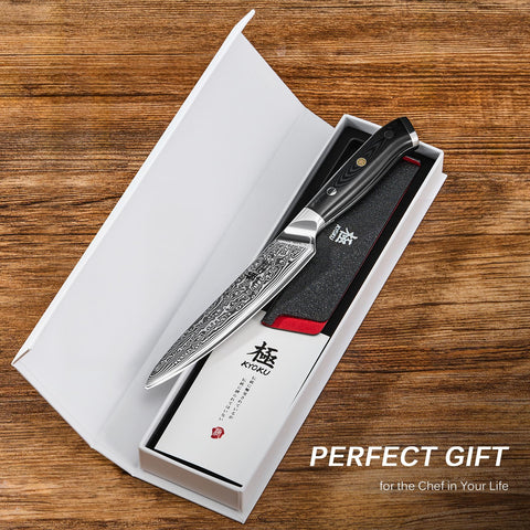 KYOKU 6-inch blade profile supports versatile kitchen tasks.