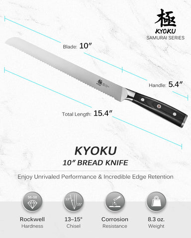 Protective sheath and case keep the blade clean.