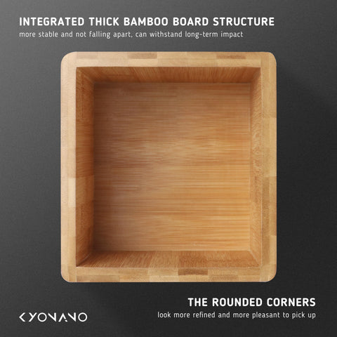 KYONANO removable stainless steel liner for quick cleaning.