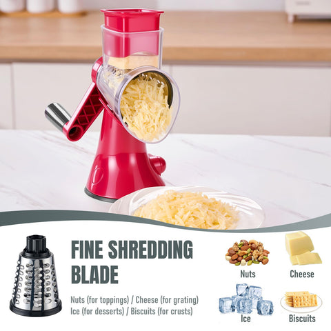 KYZ food pusher guiding safe operation during shredding