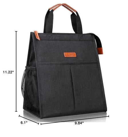 Lacdo lunch bag multi-use design suits work, travel, and picnics