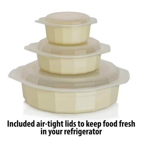 LaCuisine dishwasher-safe pieces for quick cleanup after meals.