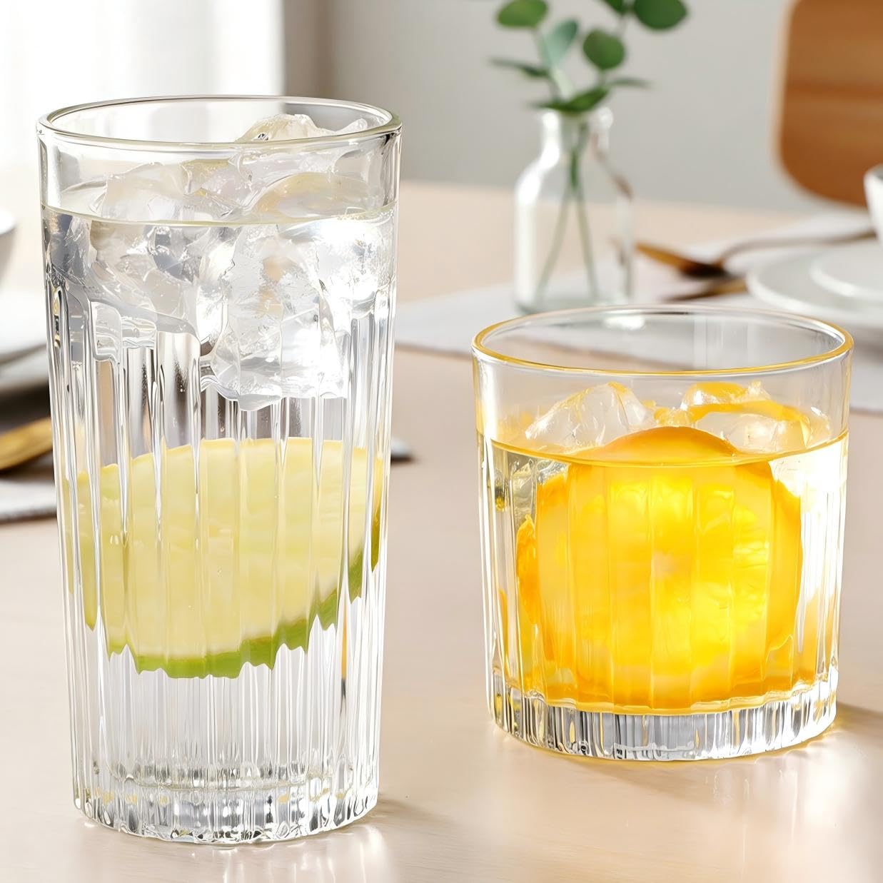 Laerjin thick base provides stability for hot or cold beverages.