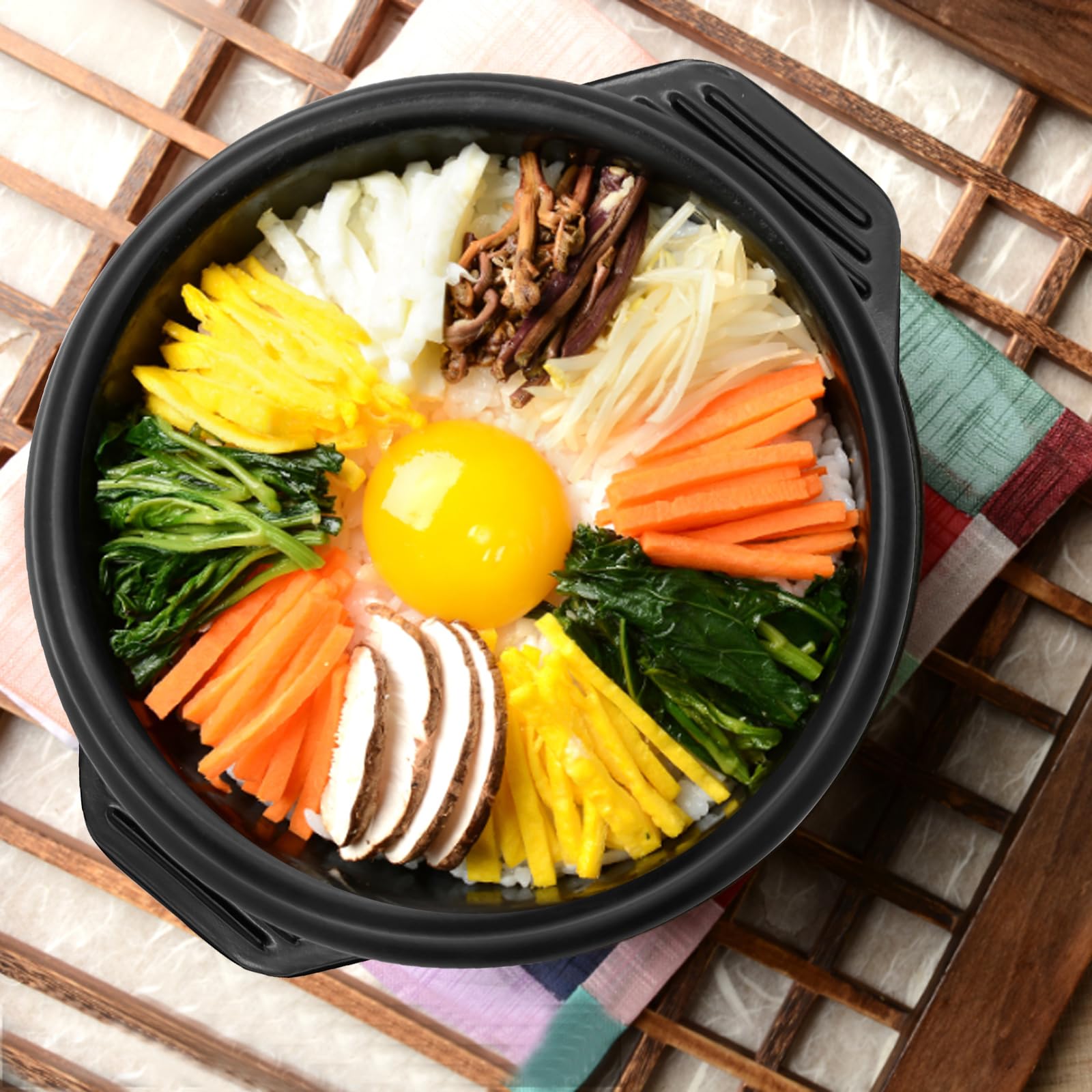 Laffoonparts ceramic stone bowls with 1100 ml capacity for everyday cooking