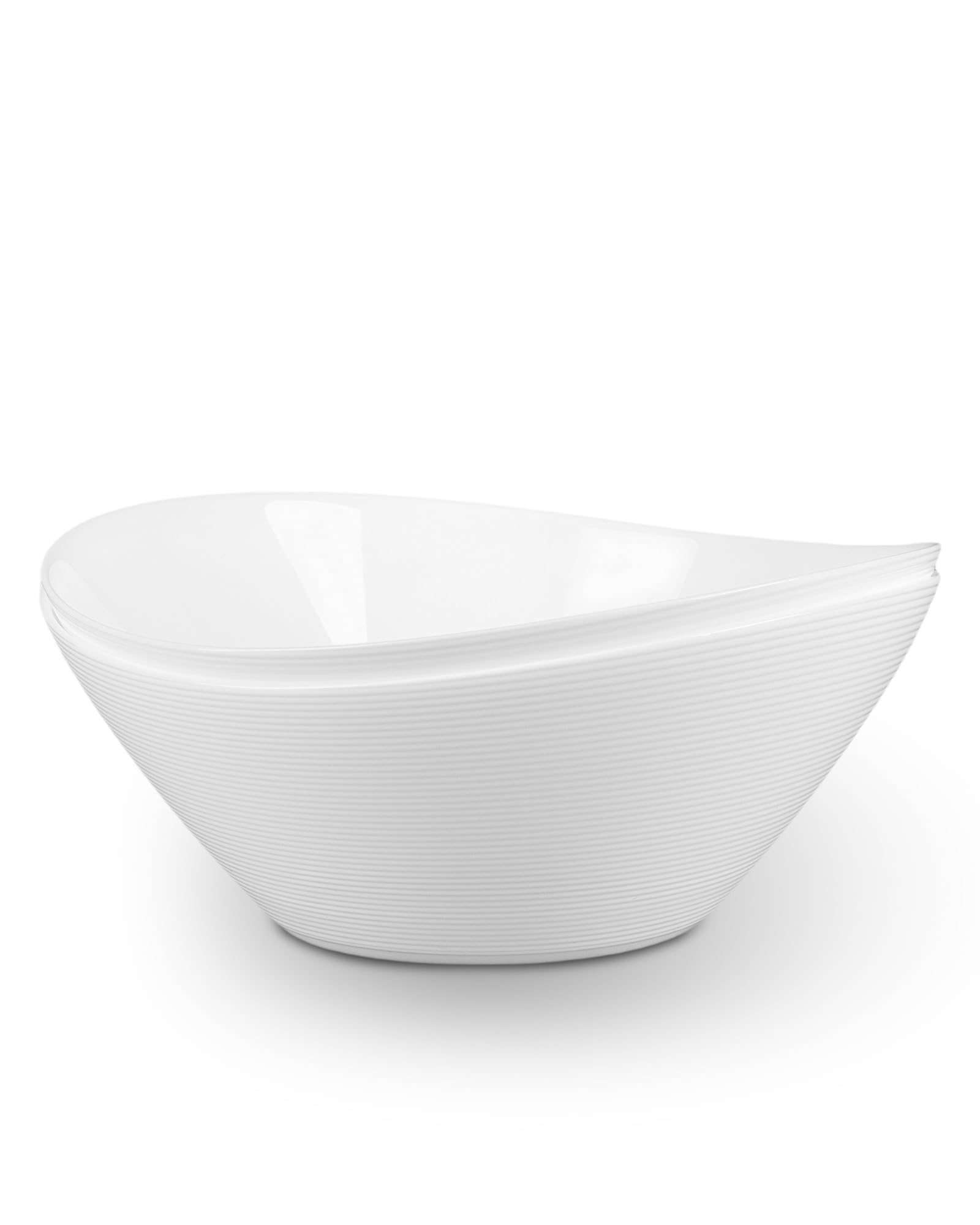 LaGlint 66 oz salad bowls with generous capacity for large salads and fruit platters