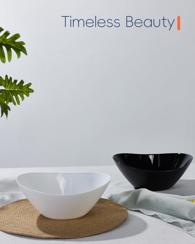 LaGlint stackable bowls save cupboard space and simplify storage