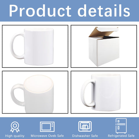 LaiHiulaan sublimation mug with AAA grade coating for vibrant prints