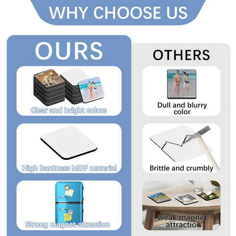 LaiHiulaan MDF sublimation blank with protective coating for vibrant prints