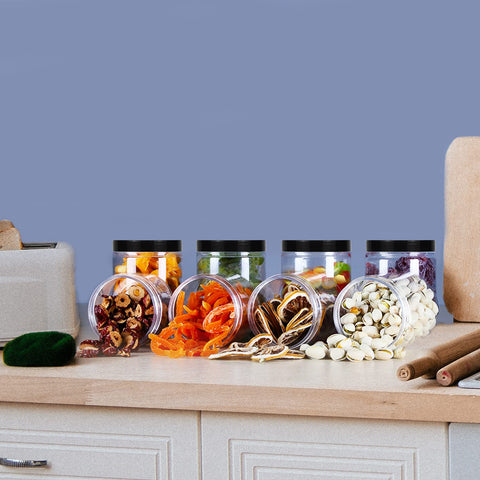 Lainrrew versatile jars for spices, candy, grains and more storage