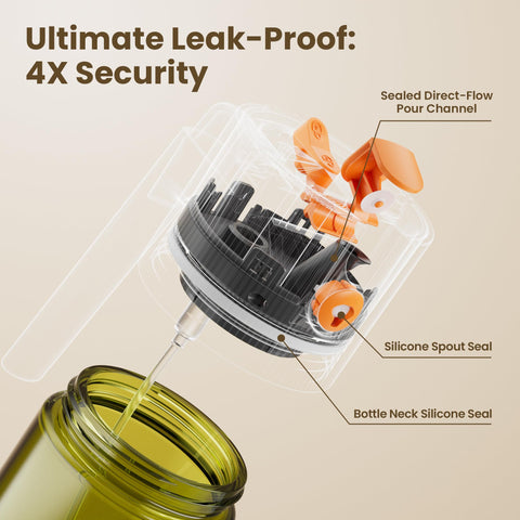 LAKUMIQI 8-sticker set for oil labels keeps contents organized