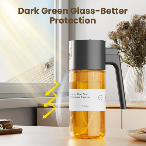 LAKUMIQI olive oil mister for versatile cooking tasks