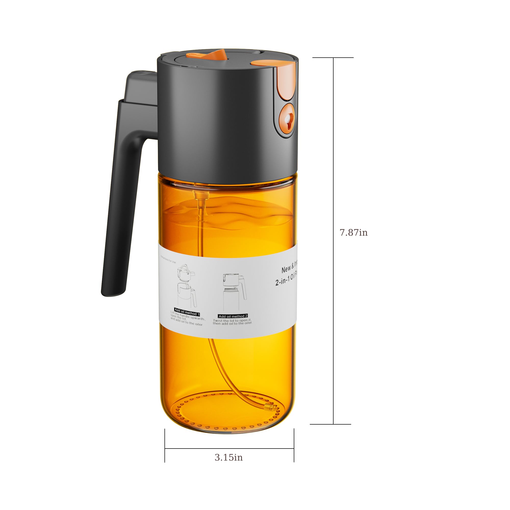 LAKUMIQI compact sprayer ideal for outdoor cooking