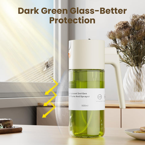 LAKUMIQI buckle-design 2-in-1 sprayer facilitates smooth pouring and misting