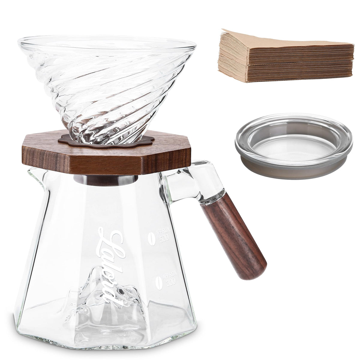 Lalord 600ml coffee pot with lid shown for freshness and storage