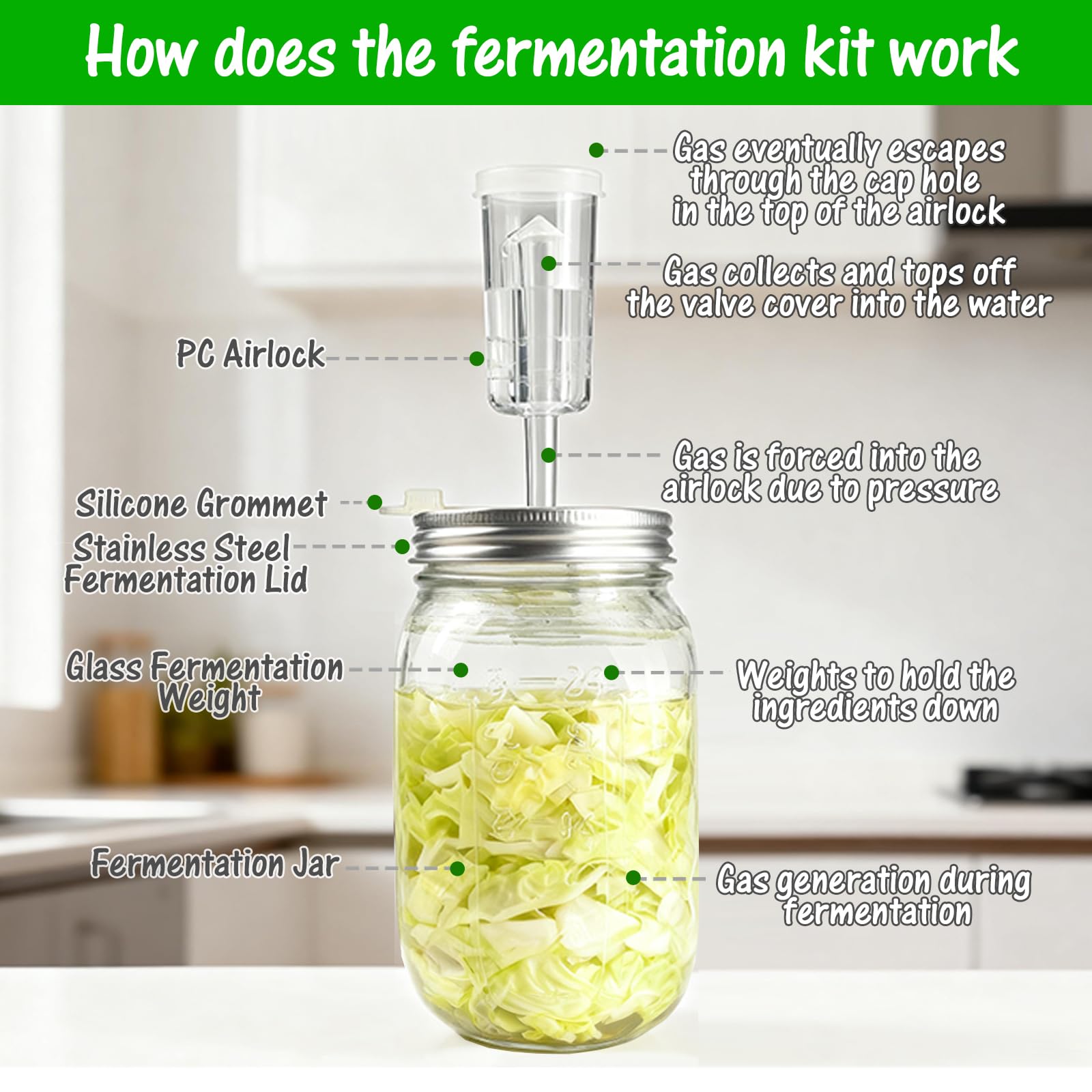 Lalvam kit enabling versatile fermentation of kimchi, sauerkraut, and pickles