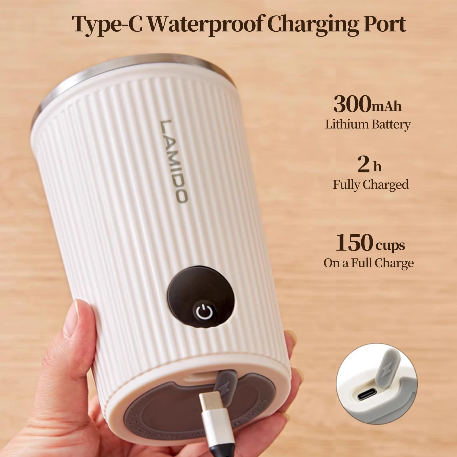 Lamido IPX6 waterproof design suitable for travel and outdoors
