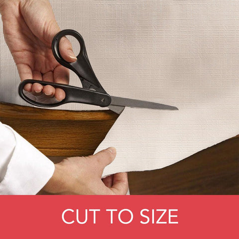 LAMINET table pad close-up shows durable vinyl top and soft flannel backing