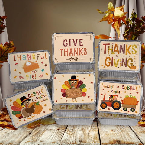 Lamparty decorative lids closeup showing six designs for seasonal flair.