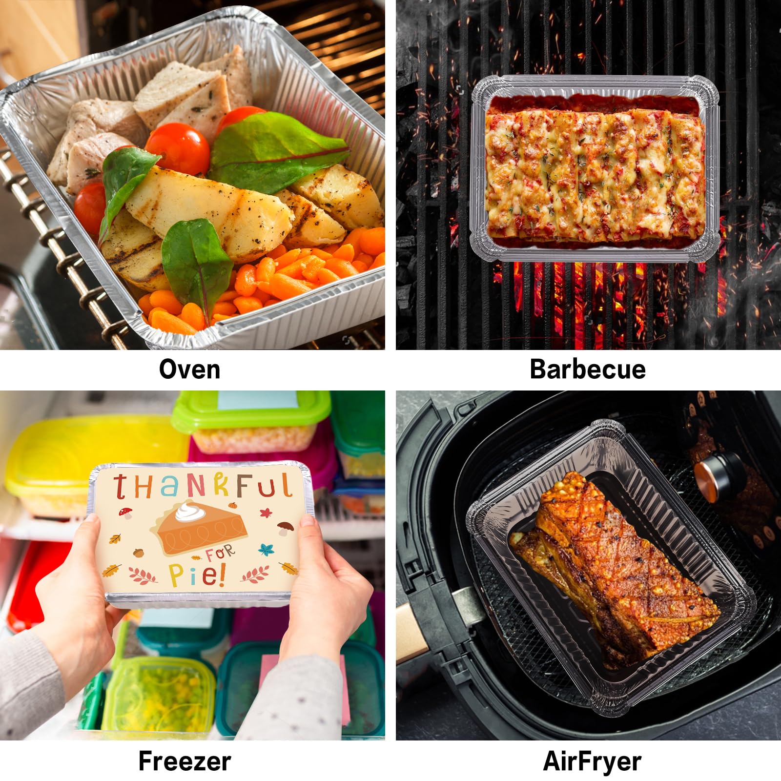Lamparty oven-safe leftovers containers allow reheating directly without transfers.