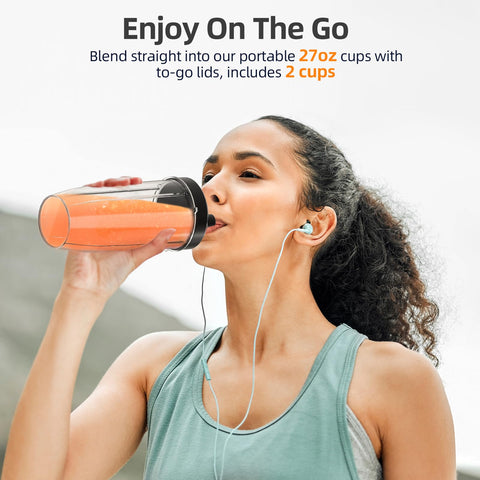 Lampick Blender easy-clean blade assembly and quick rinse