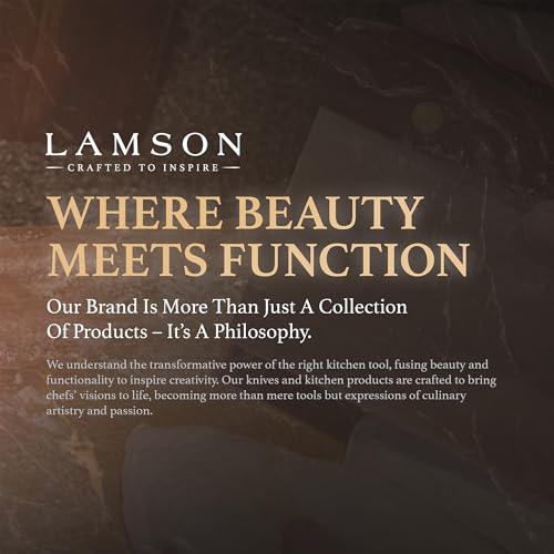 Lamson bench scraper versatile tool for cutting dough and cleaning surfaces.