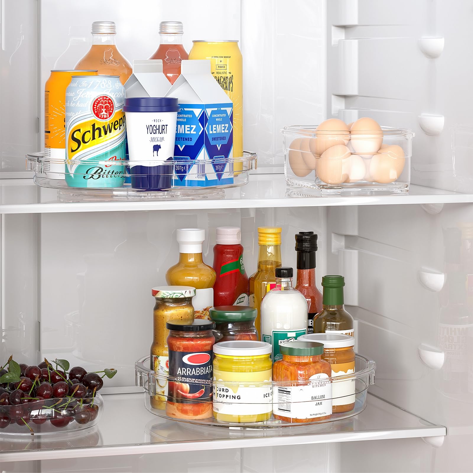 LAMU acrylic clear material close-up showing sturdy BPA-free construction.