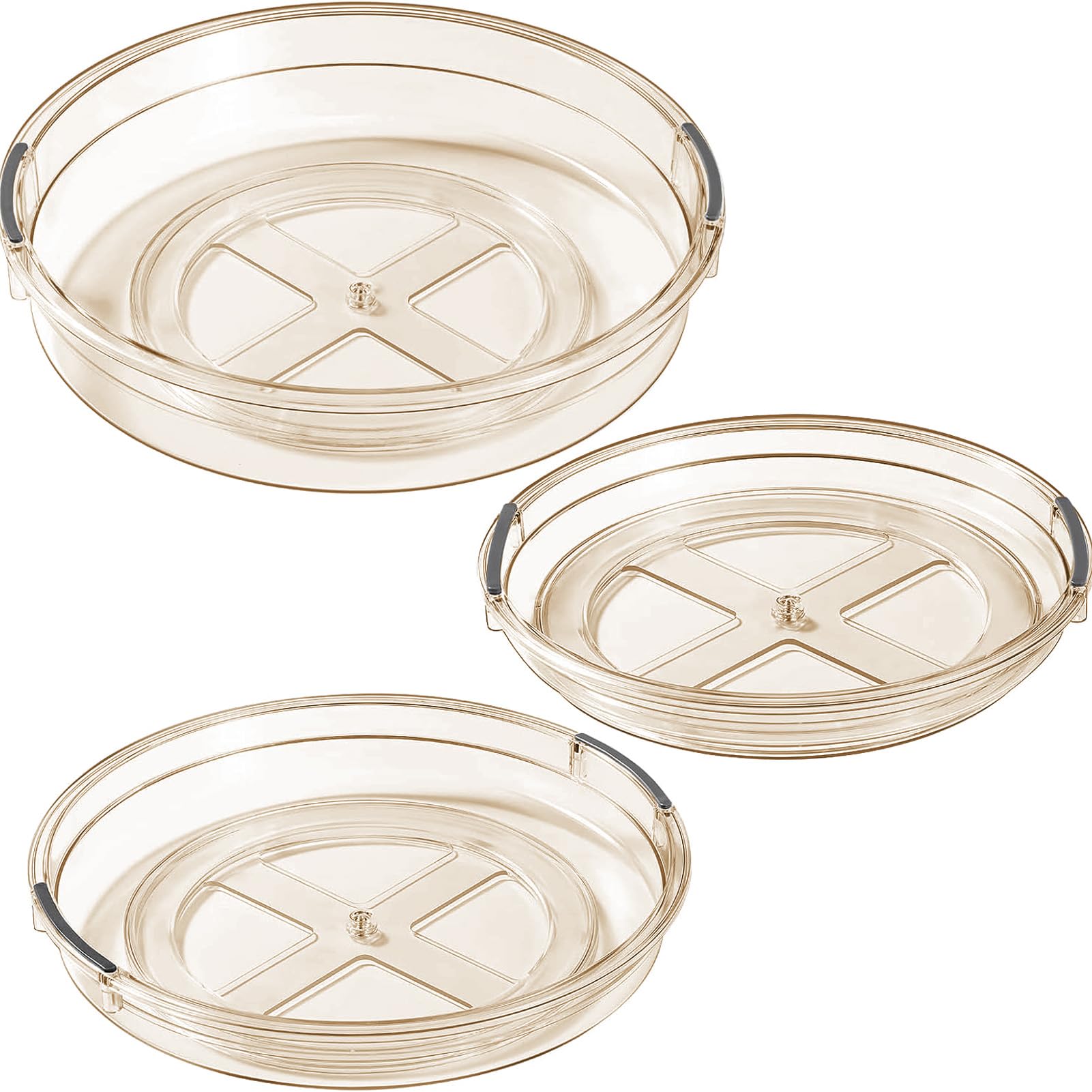 LAMU BPA-free plastic spinning organizer easy to clean