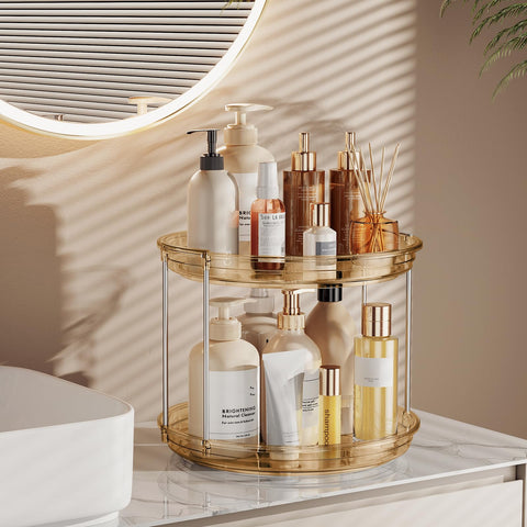 LAMU medicine cabinet organizer with bottles and pills