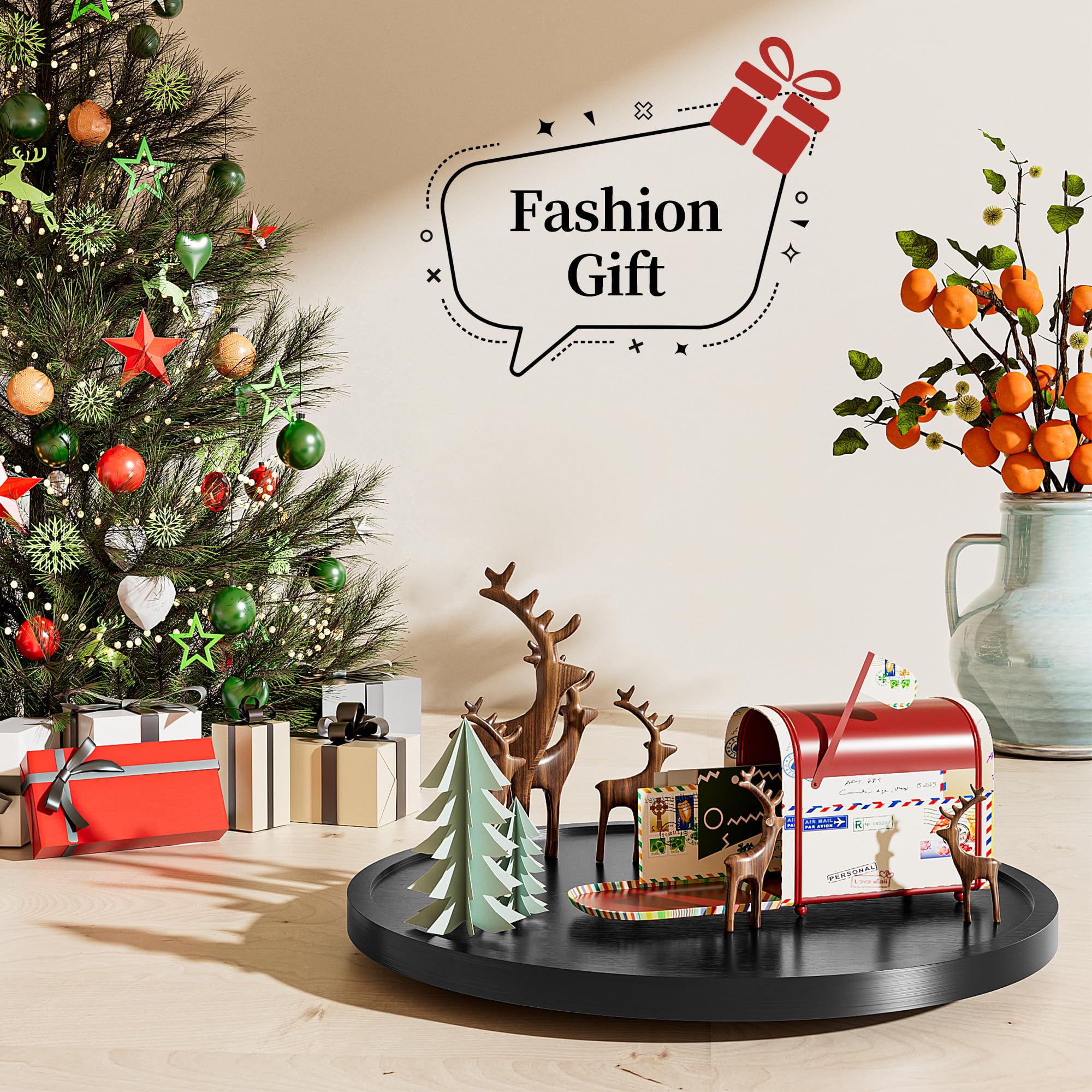 LAMU pine Lazy Susan on pantry shelf keeps items organized and easy to reach