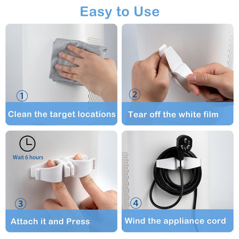 Lancord cord organizer compatible with coffee makers, mixers, and other appliances.