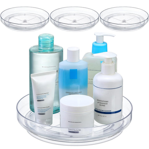 LANDNEOO desk or office organization on a clear lazy susan