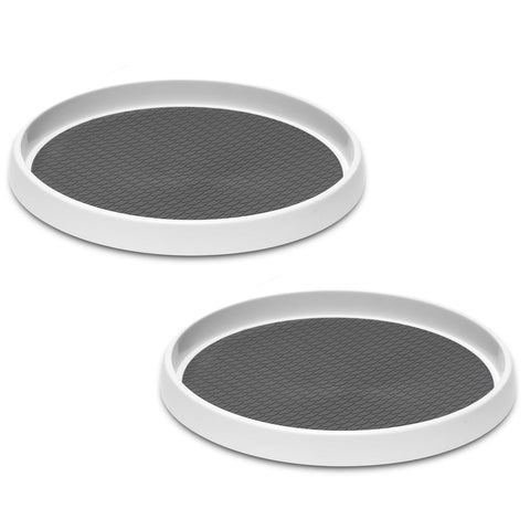 LANDNEOO BPA-free plastic lazy susan offers durable, easy-clean storage.