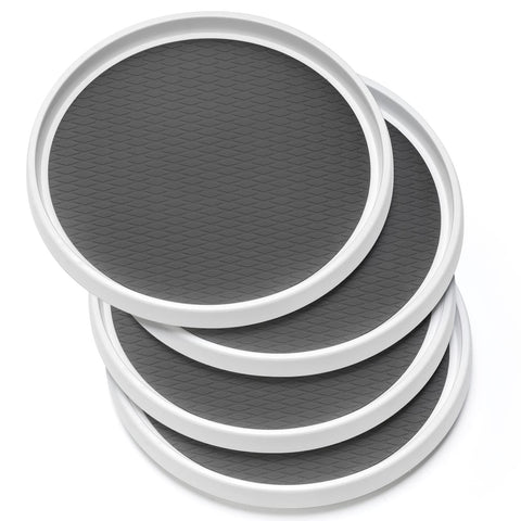 LANDNEOO BPA-free plastic with silicone feet offers durable, easy-to-clean storage
