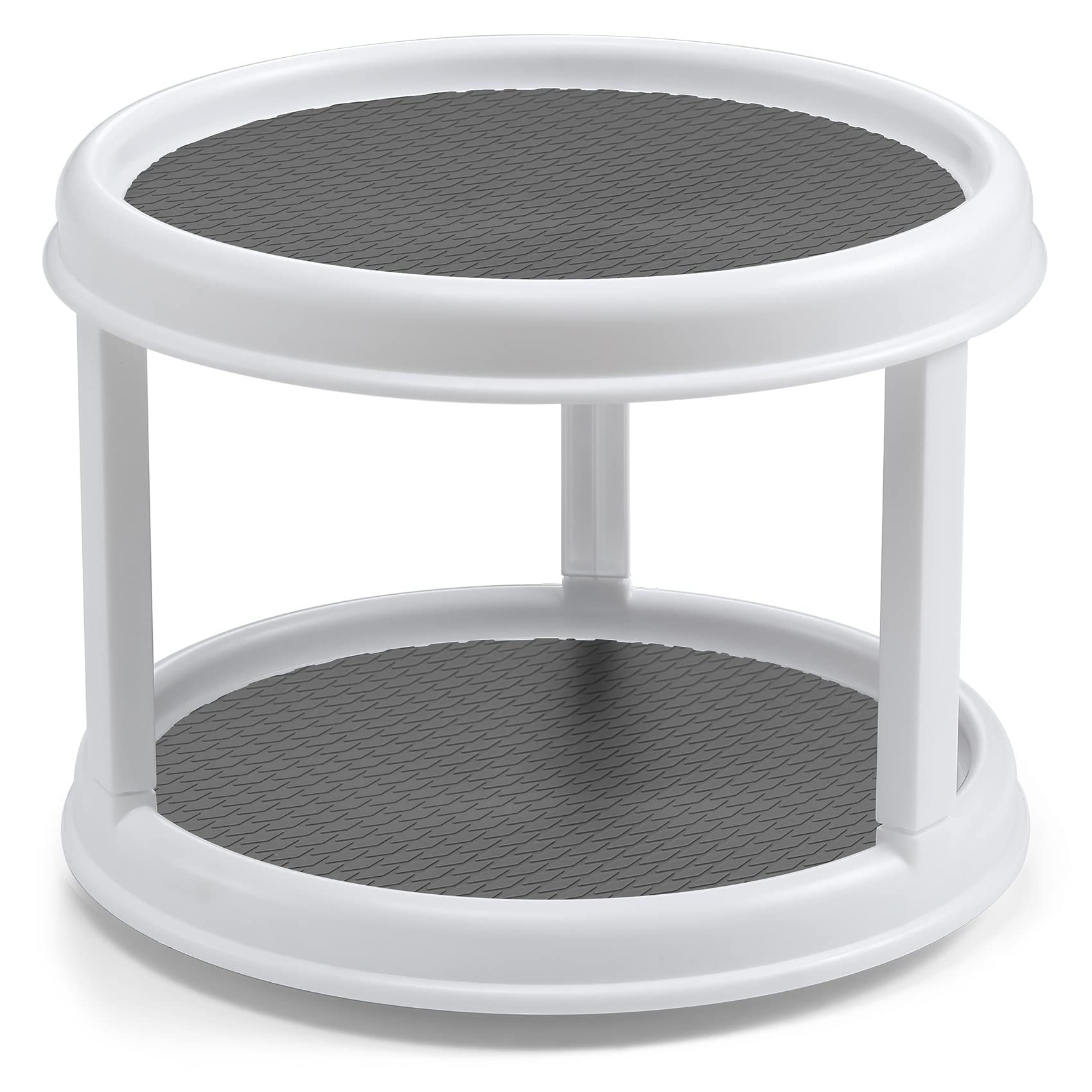 Landneoo 10-inch turntable dimensions fit counters and shelves.