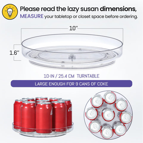 LANDNEOO kitchen counter rotation organizer enables quick access to condiments