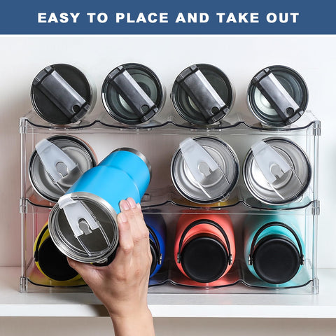 LANDNEOO fridge-ready rack saves pantry space and orders