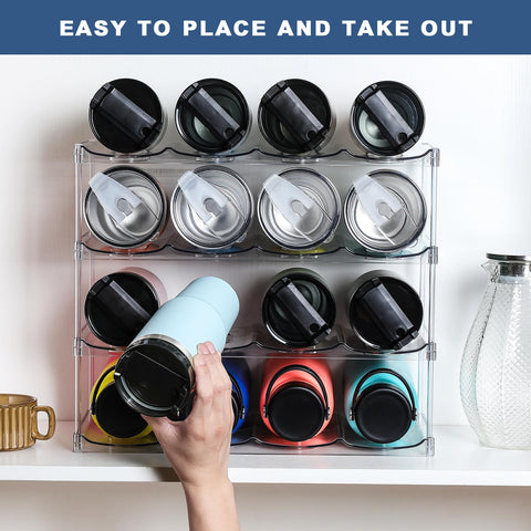 LANDNEOO multiuse-kitchen-pantry-fridge-organization adapts to cabinets and shelves.