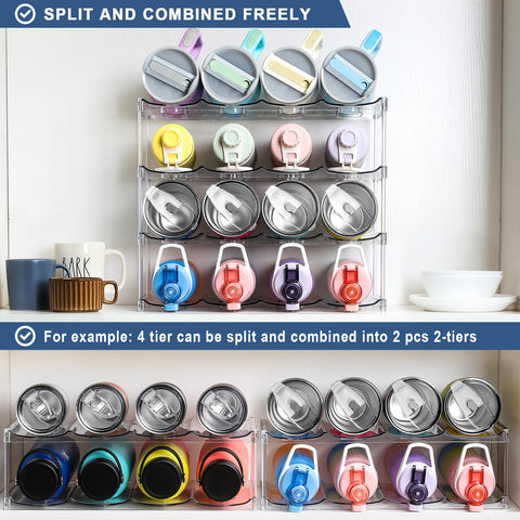 LANDNEOO wide-mouth-32oz-bottle-storage neatly holds wide-mouth bottles.