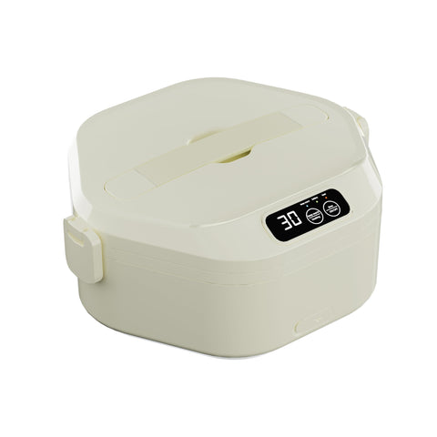 LANDNOR cordless lunch box heats meals on the go with a 16,000mAh battery for hot food.