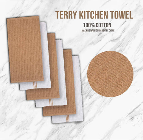 Lane Linen absorbent kitchen towels designed for drying and prep work