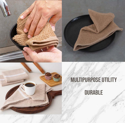 Lane Linen beige dish drying set ready for daily use