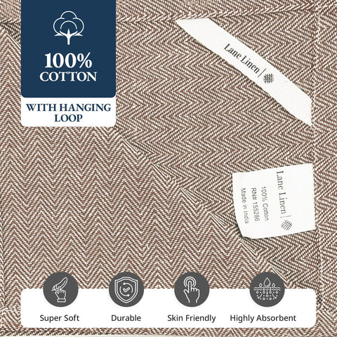 LANE LINEN soft, durable towels resist fading after many washes.