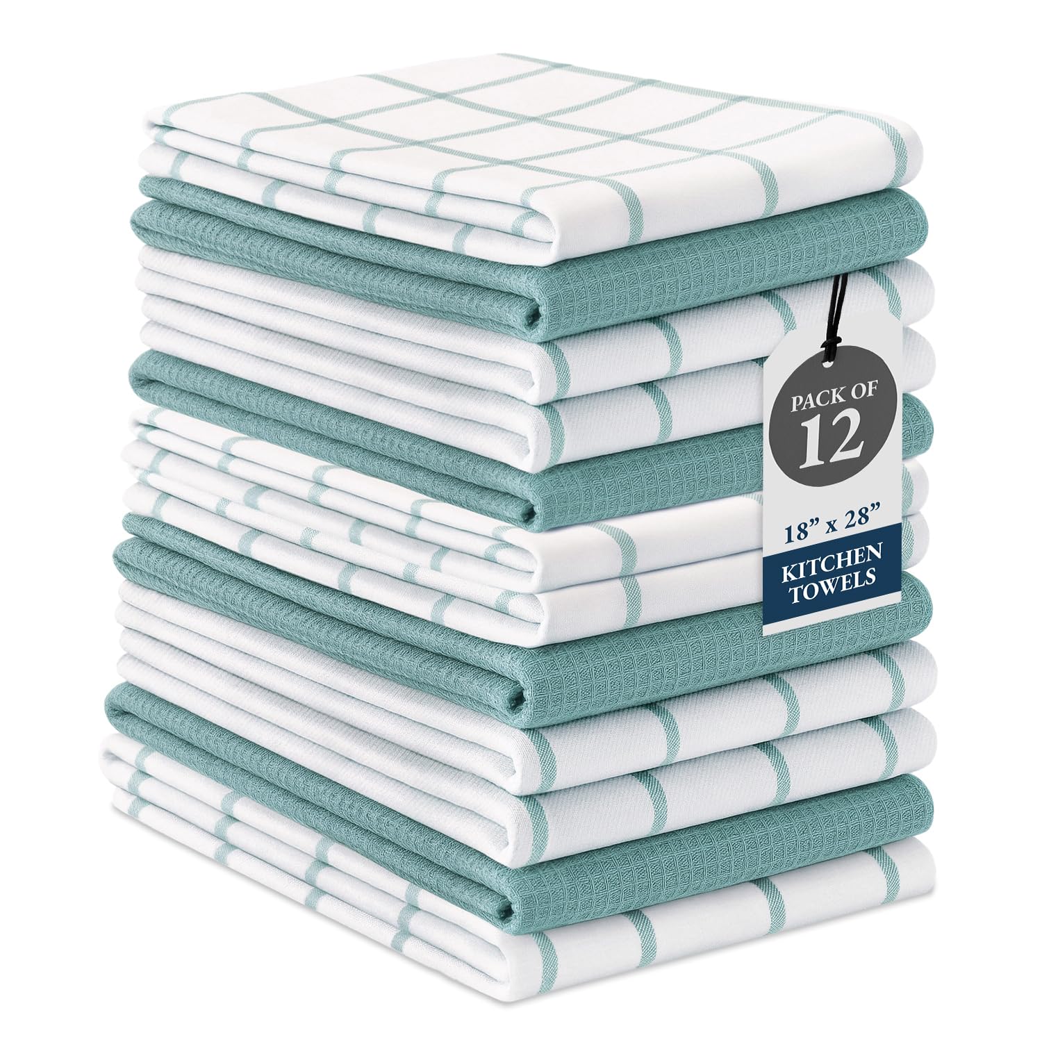 Lane Linen kitchen towels absorbent for quick cleanups