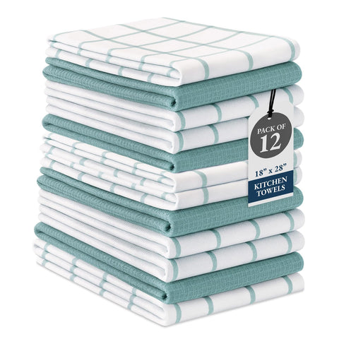 Lane Linen kitchen towels absorbent for quick cleanups