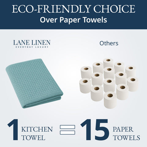 Lane Linen large 18x28 towels cover more surface area