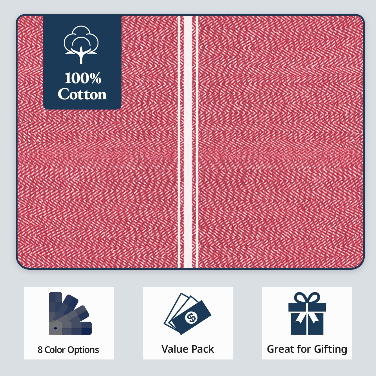 Lane Linen soft yet sturdy towels handle multi use tasks